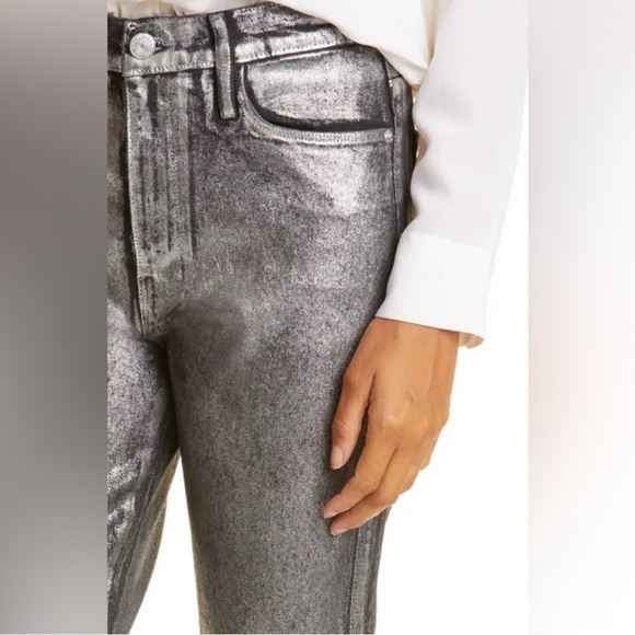 NWT FRAME Le Sylvie High Waist slender Straight Leg Jeans women’s size 27 - Picture 3 of 13